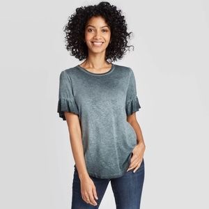 Knox Rose Charcoal Shirt size Large